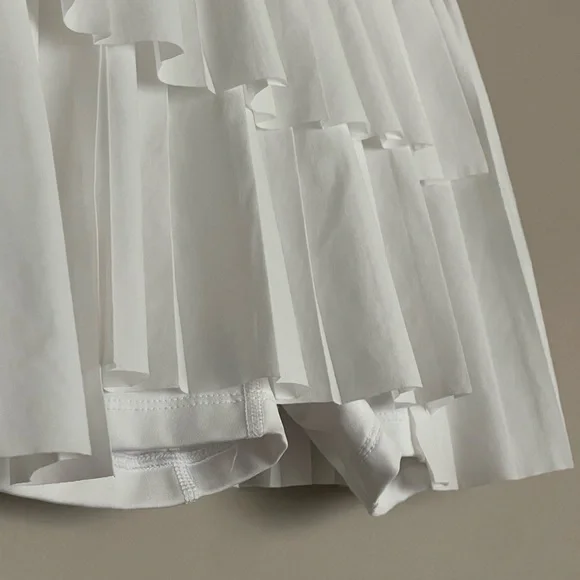 NIKE - Dri-Fit ADV White Pleated Tennis Skirt with shorties, sz M - Picture 7 of 11